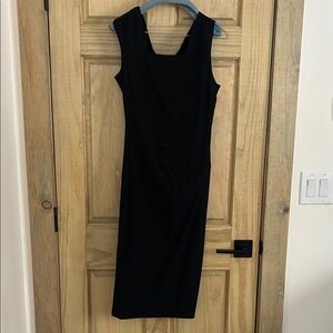 Chic Black Midi Dress